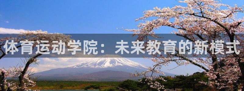 3377体育官方正版app五金厂:体育运动学院:未来教育的新